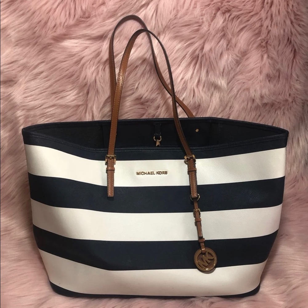 Michael Kors Stripe Tote